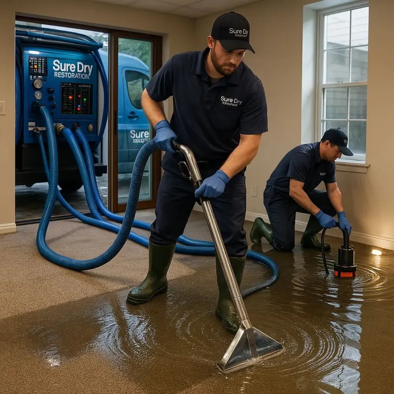Water Extraction and Removal process in Red Bank, SC